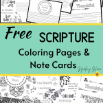Free Scripture Coloring Pages