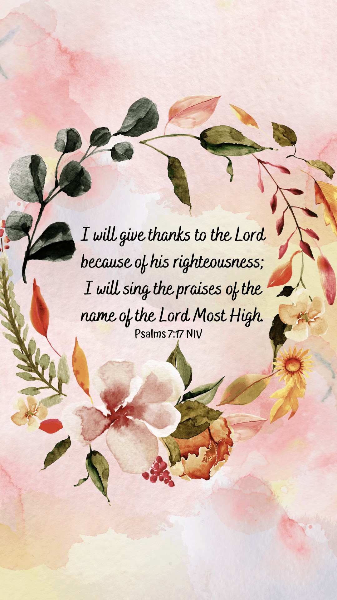 Psalms of Thanksgiving 