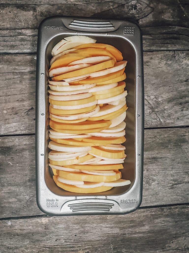 butternut squash apple casserole 