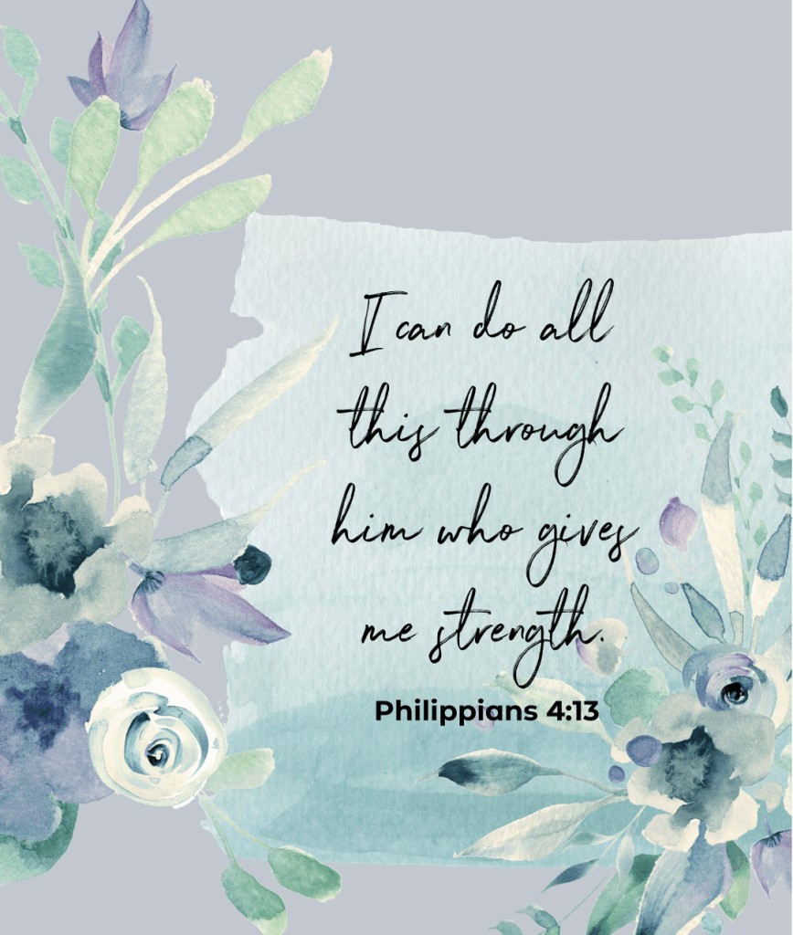 bible verse about self image with Philippians 4:13 