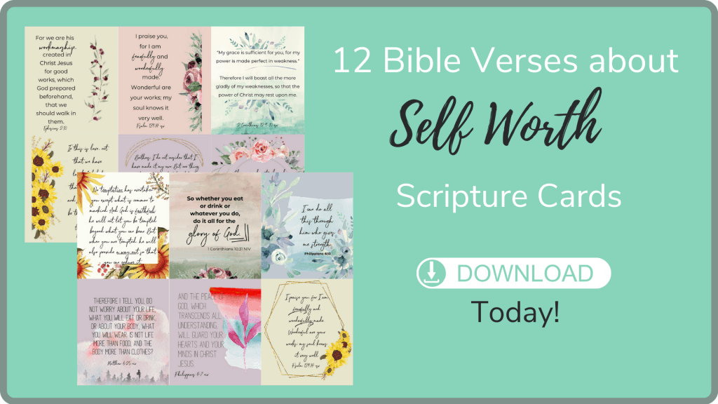 Self worth bible images