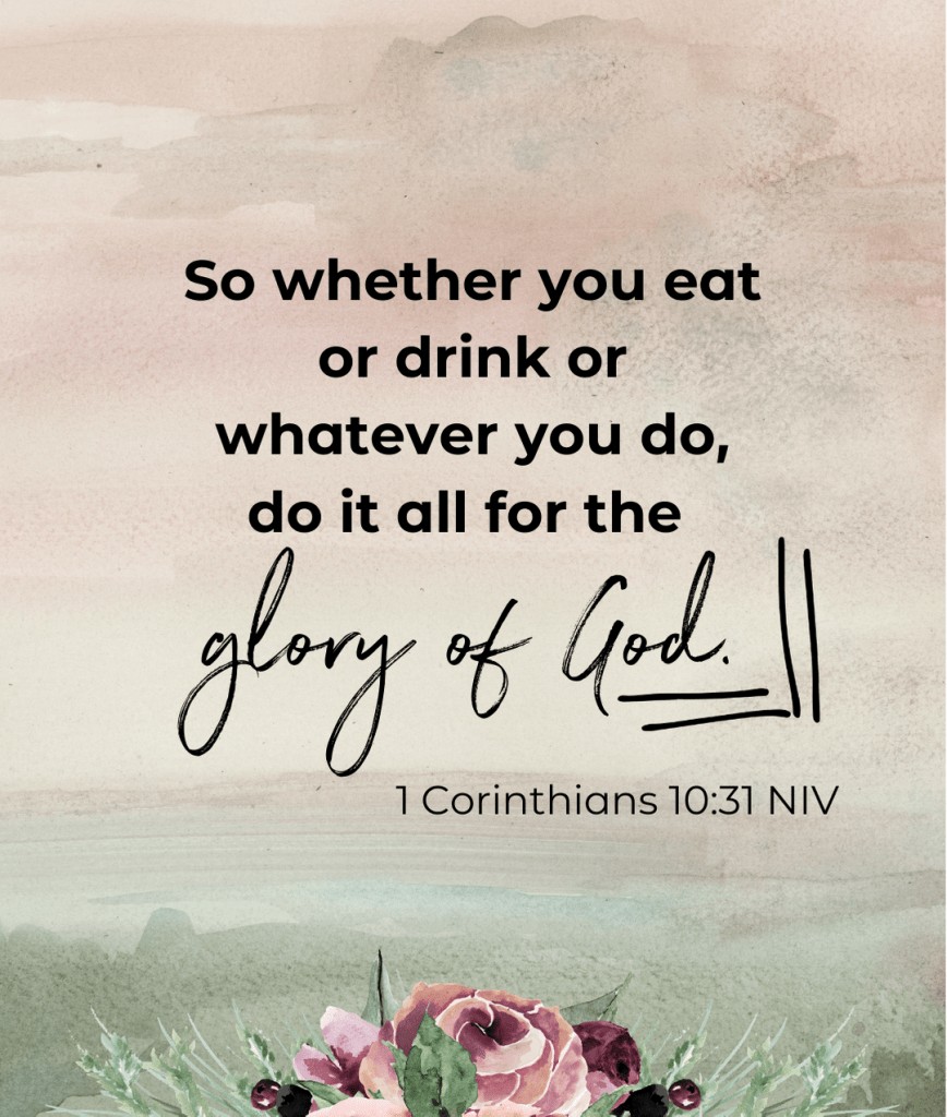 eat or drink Bible verse 