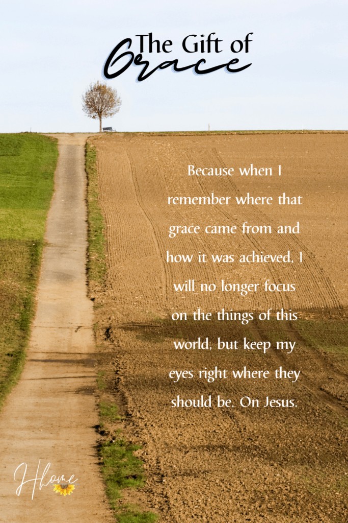 On Jesus quote with a road leading to nowhere 