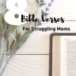 Bible verses about life struggles