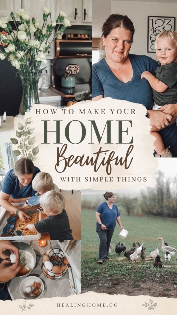 how to make home beautiful with simple things