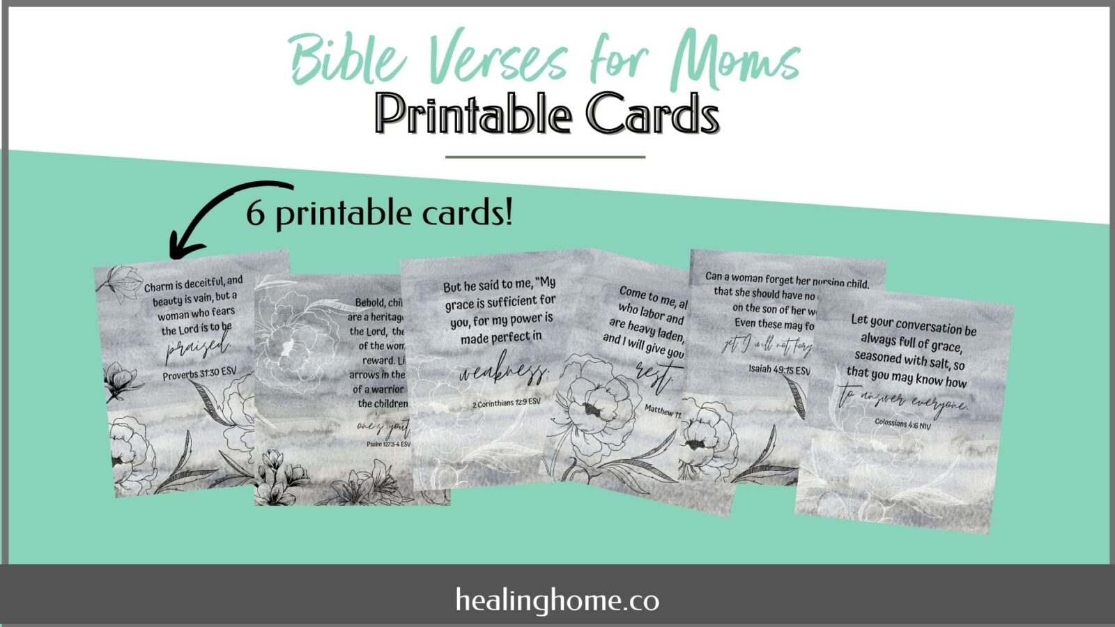 15 Encouraging Bible Verses for Moms that you Need Today | Healing Home