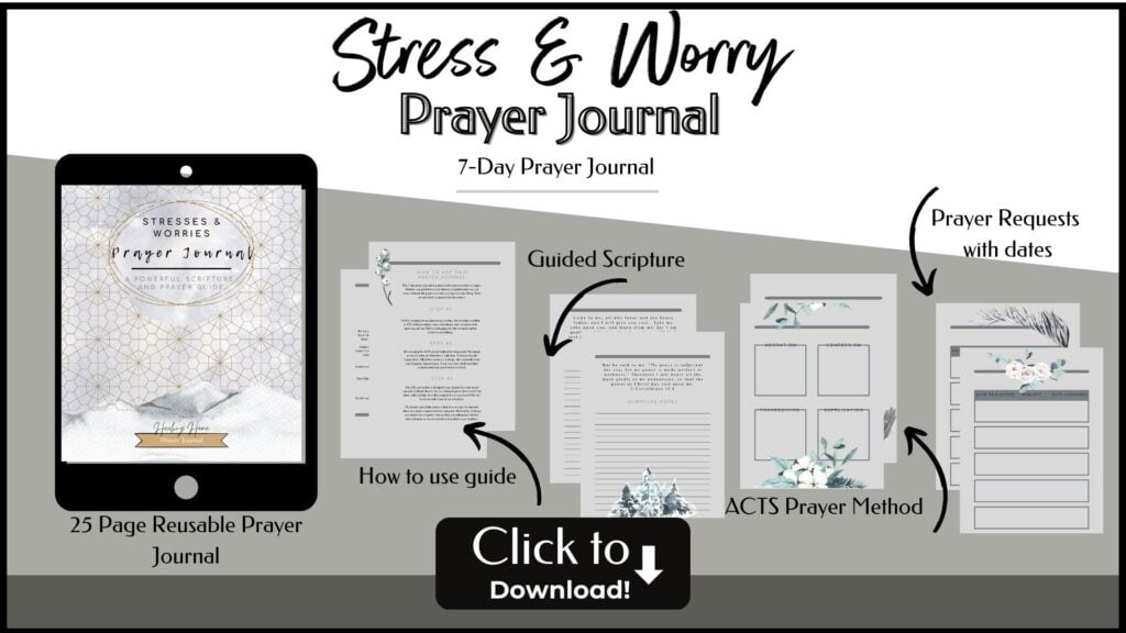 Bible verses for stress and worry