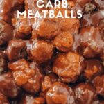 low carb meatballs