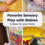 sensory play with babies