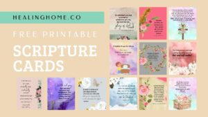 100+ Free Printable Scripture Cards | Healing Home