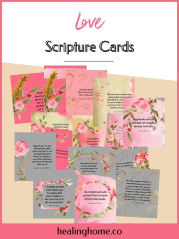 100+ Free Printable Scripture Cards | Healing Home