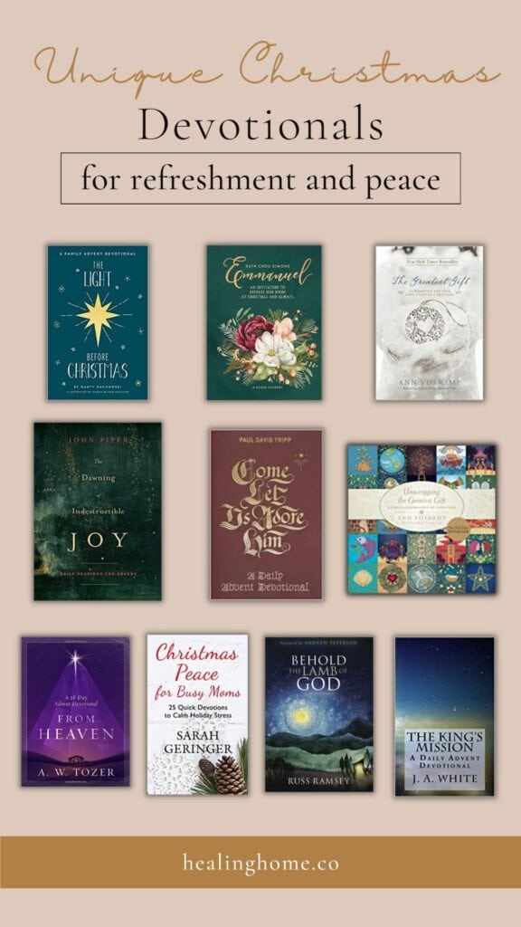 Unique Christmas Devotionals For Refreshment and Peace Healing Home