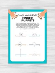 6+ Free Printable David and Goliath Crafts | Healing Home