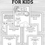 Christian easter coloring pages for kids