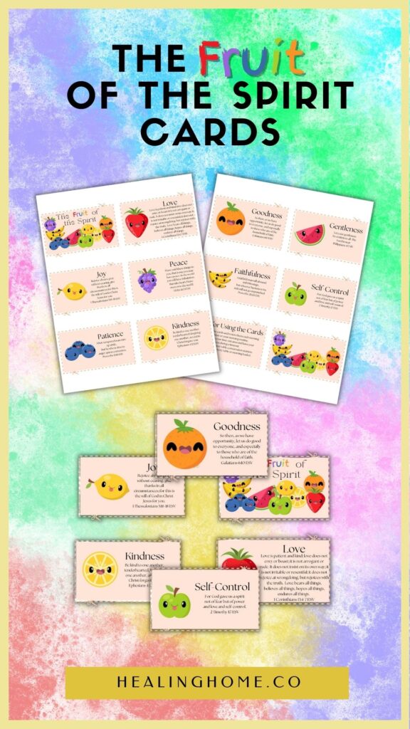 fruit of the Spirit cards 
