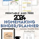 Homemaking Binder Homemaking Planner