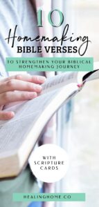 10 Inspiring Homemaking Bible Verses | Healing Home