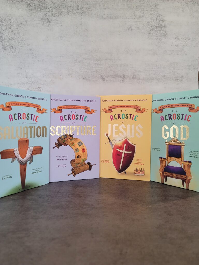 the acrostic theology books series for kids