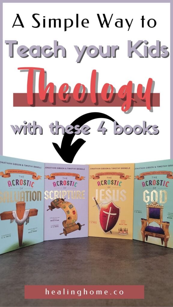 Acrostic theology books 
