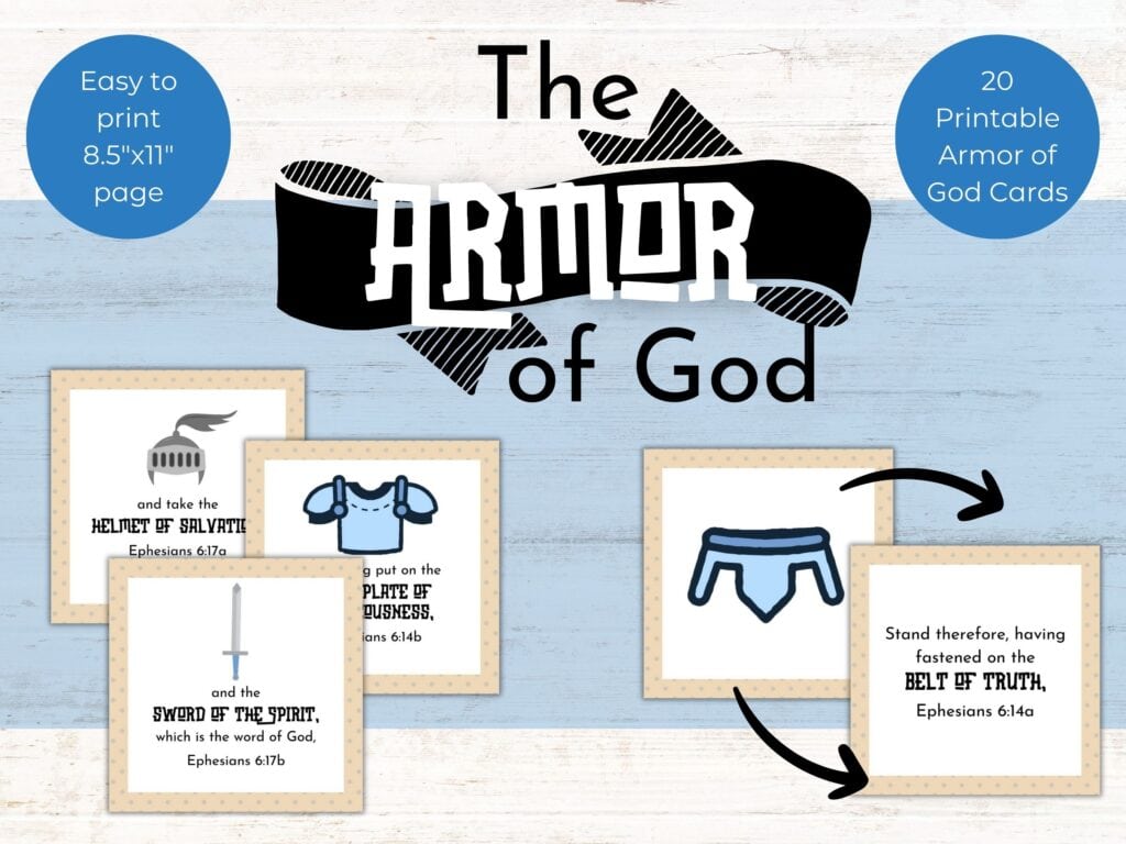 Armor of God Cards 