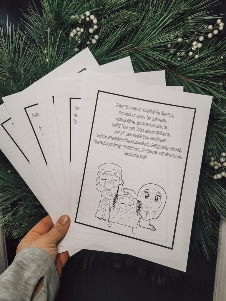 Christmas Christian Coloring Pages