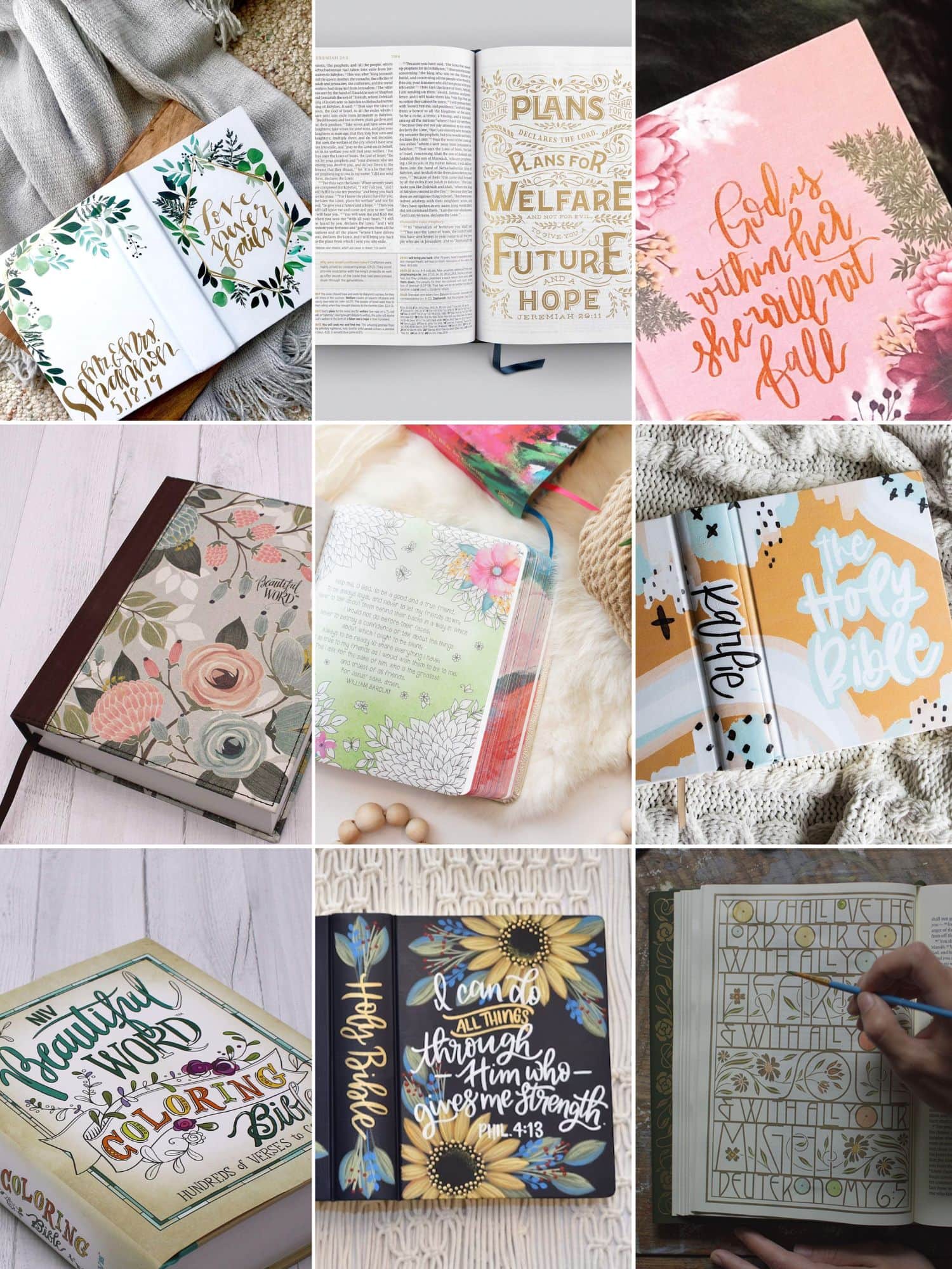 10 Pretty Bibles for the Women in your Life Healing