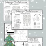 Printable christmas placemats