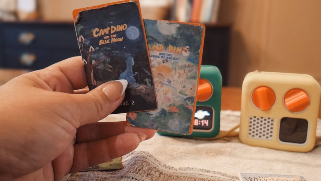 yoto player review - camp dino