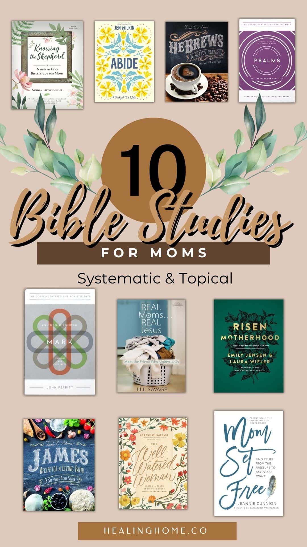 10 Book Bible Study for Moms: Nurturing Faith Amidst Motherhood ...