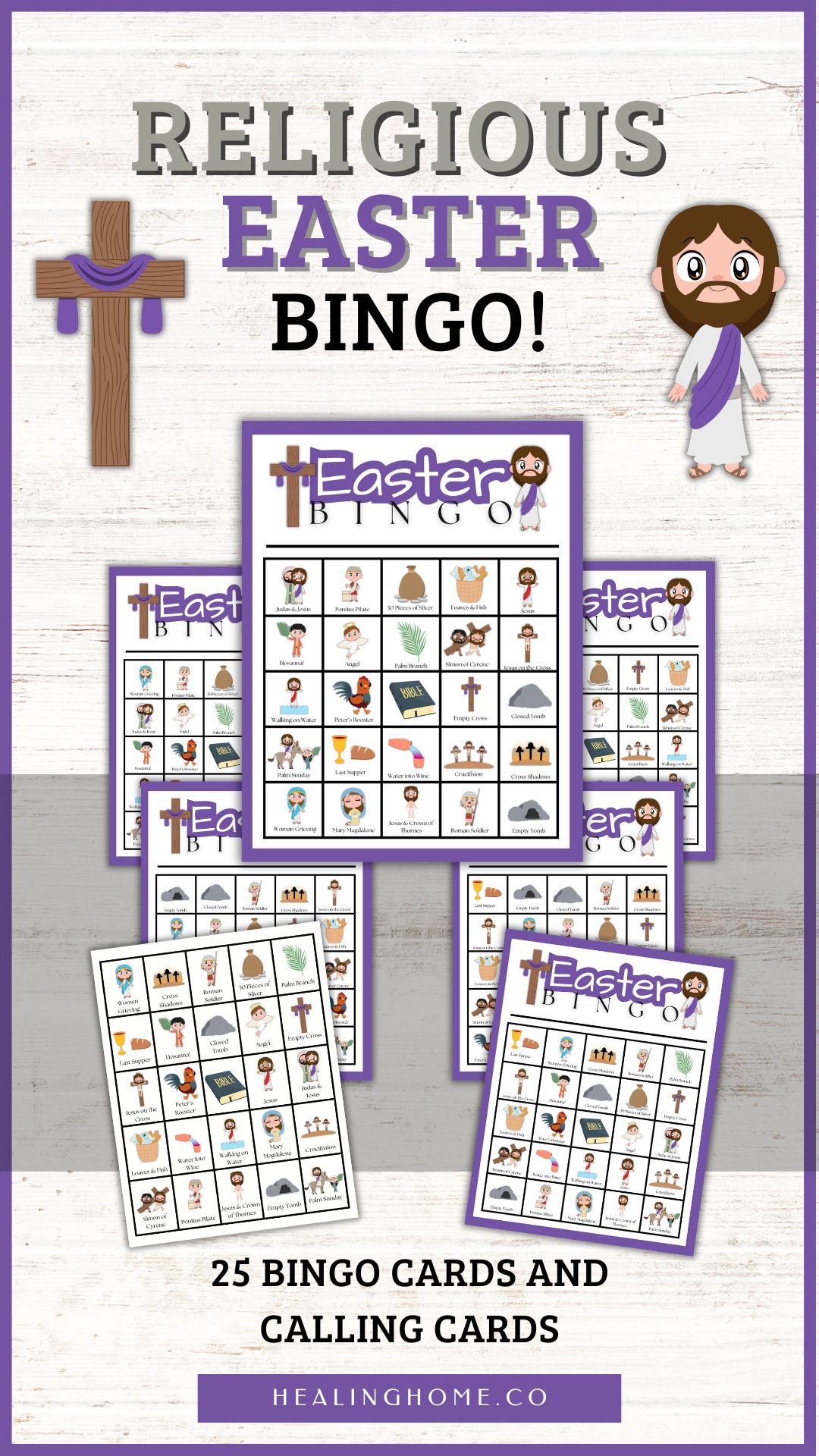 Free Religious Easter Bingo Printable! | Healing Home