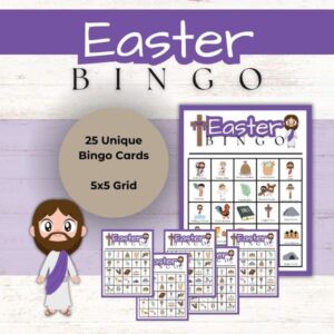 Free Religious Easter Bingo Printable! | Healing Home