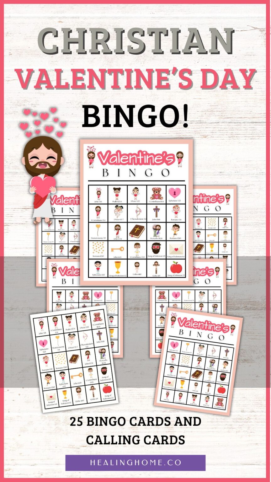 Christian Valentine Bingo Cards | Healing Home