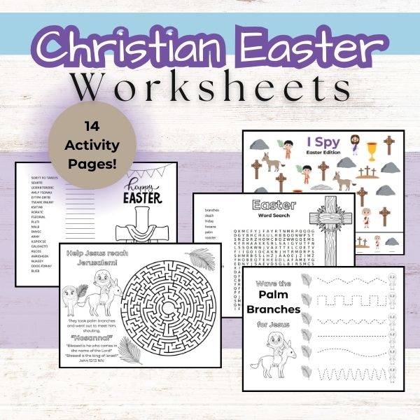 Free Printable Easter Placemats | Healing Home