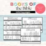 Books of the Bible Coloring Pages | Healing Home