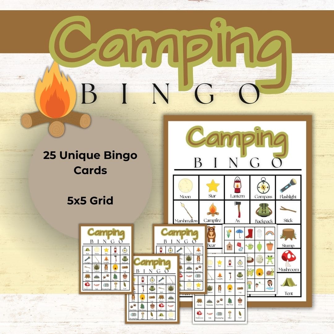 Free Camping Bingo Printable | Healing Home