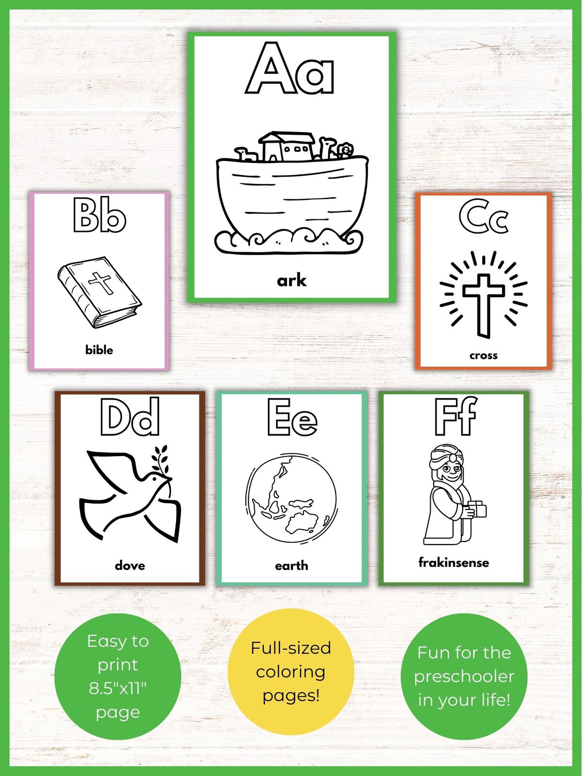 Bible Abc Printables Free - Free Printable