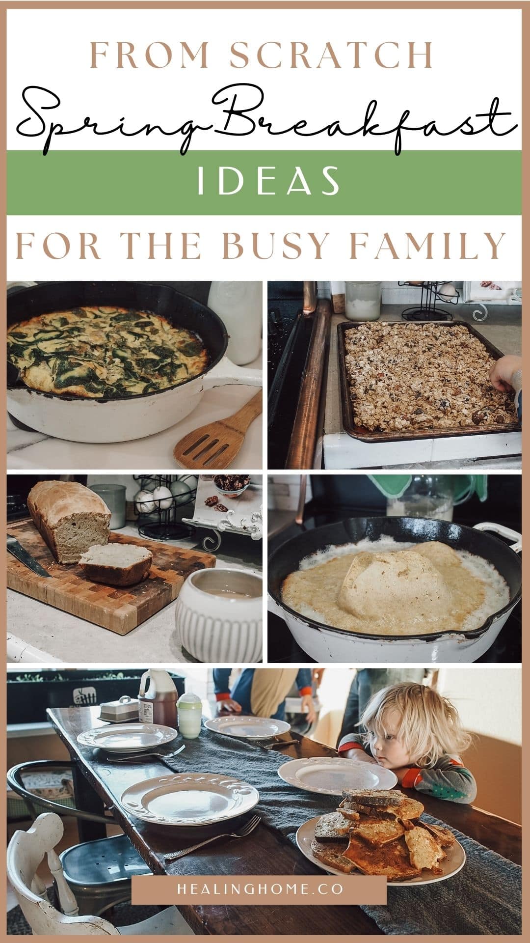Spring Breakfast Ideas (for the Busy Home) | Healing Home