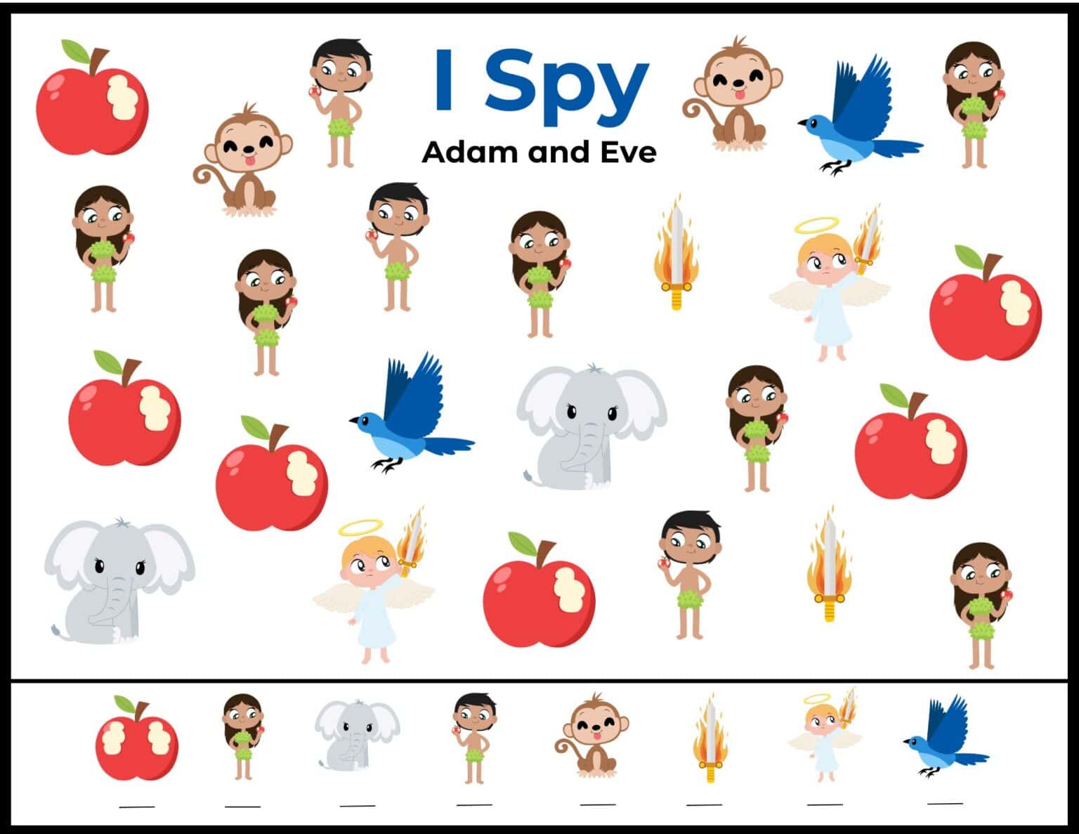 A Free I Spy Bible Printable (That Your Kids Will Love!) | Healing Home