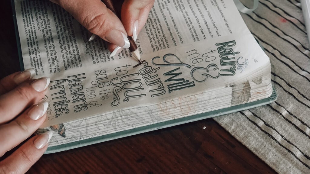 Bible coloring Rhythms of Grace