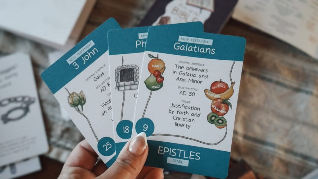 Not Consumed Review- Names of the Bible game